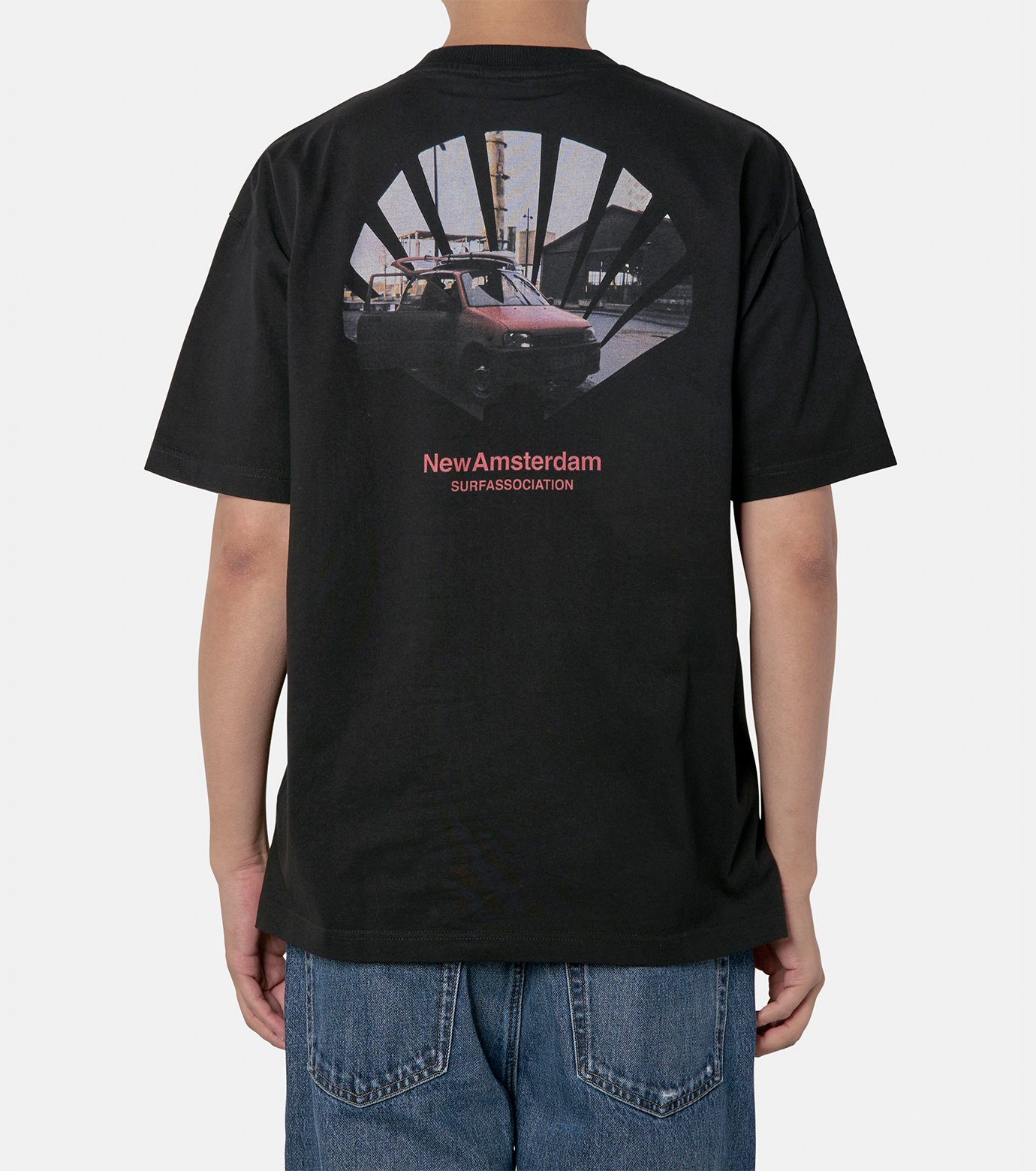 ニューアムステルダム - New Amsterdam | ROAD TRIP TEE-Black
