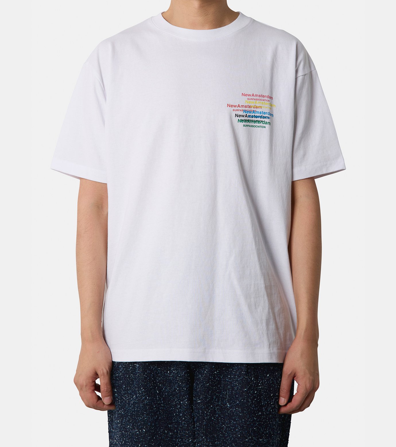 ニューアムステルダム - New Amsterdam | COLLAGE TEE-White-Lの通販