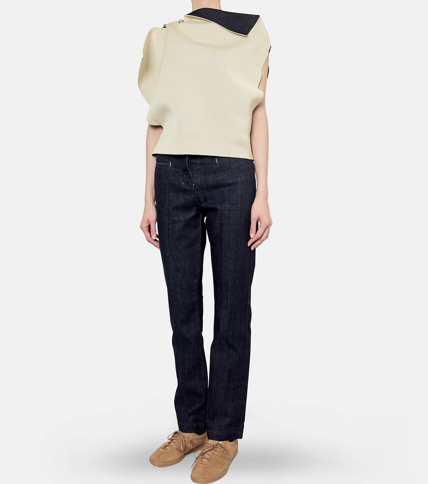 らむ ジャクムス - JACQUEMUS | La Maille Trapeze-Light Yellow-36の通販