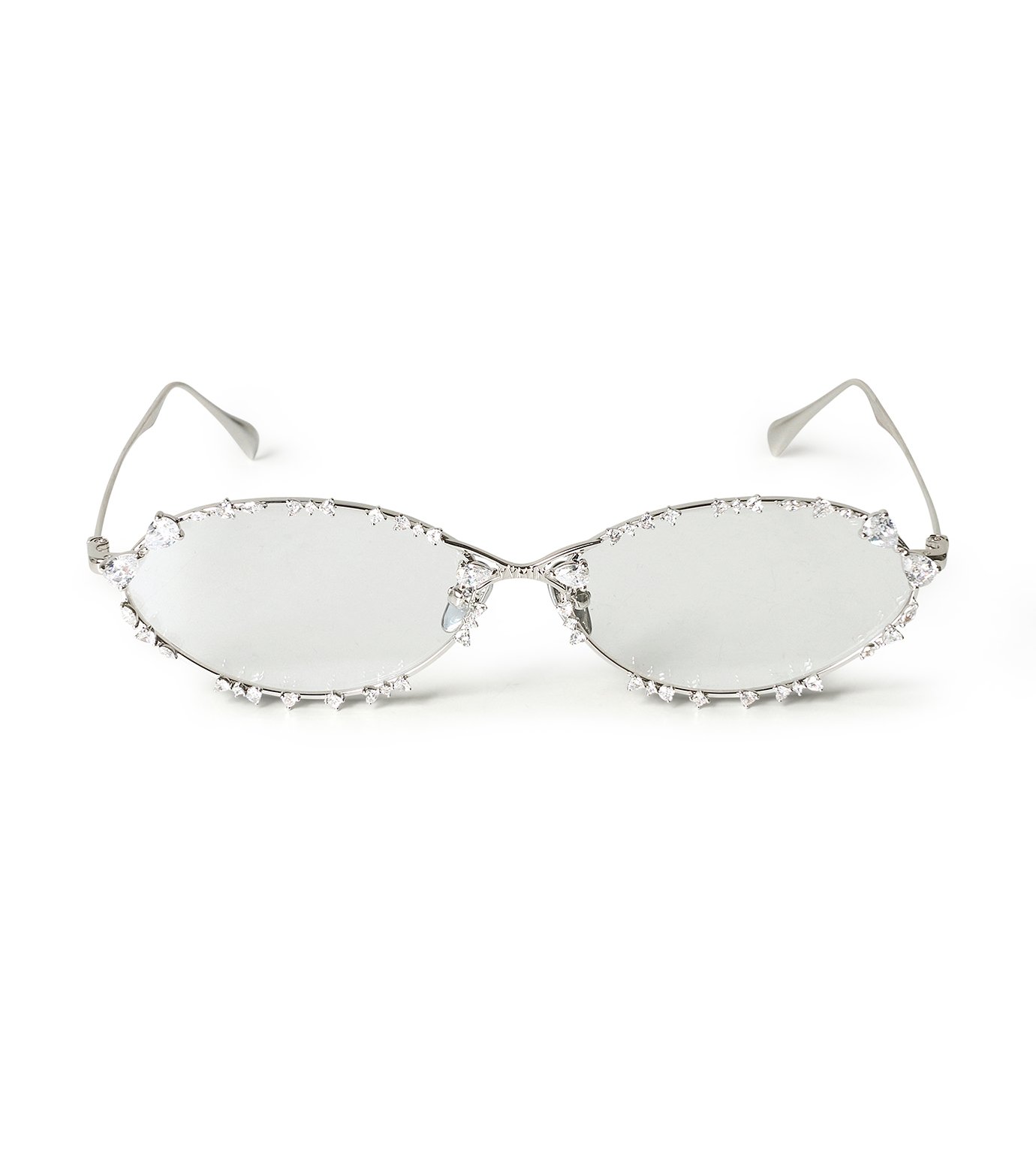 イヴミン - YVMIN | Bitter Salty Glaze Glasses-Silver-Fの通販 