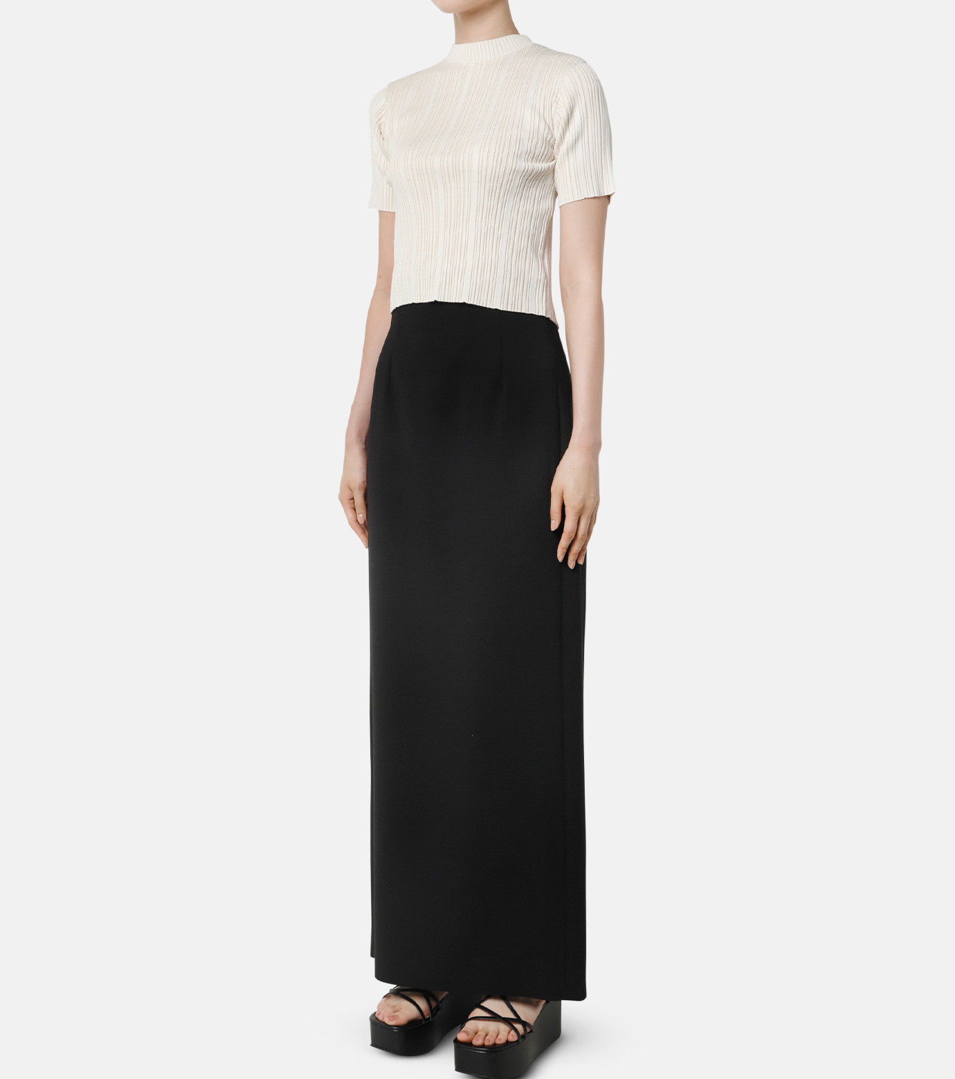リエ【極美品】 LE CIEL BLEU ル シェル ブルー - LE CIEL BLEU | High-Waisted Cocoon