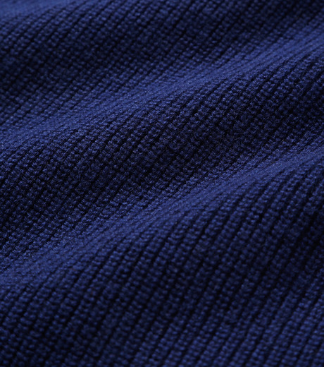 ル シェル ブルー - LE CIEL BLEU | Rib Cropped Knit | RESTIR