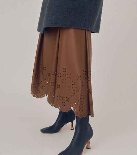ル シェル ブルー - LE CIEL BLEU | Perforated Faux Leather | RESTIR