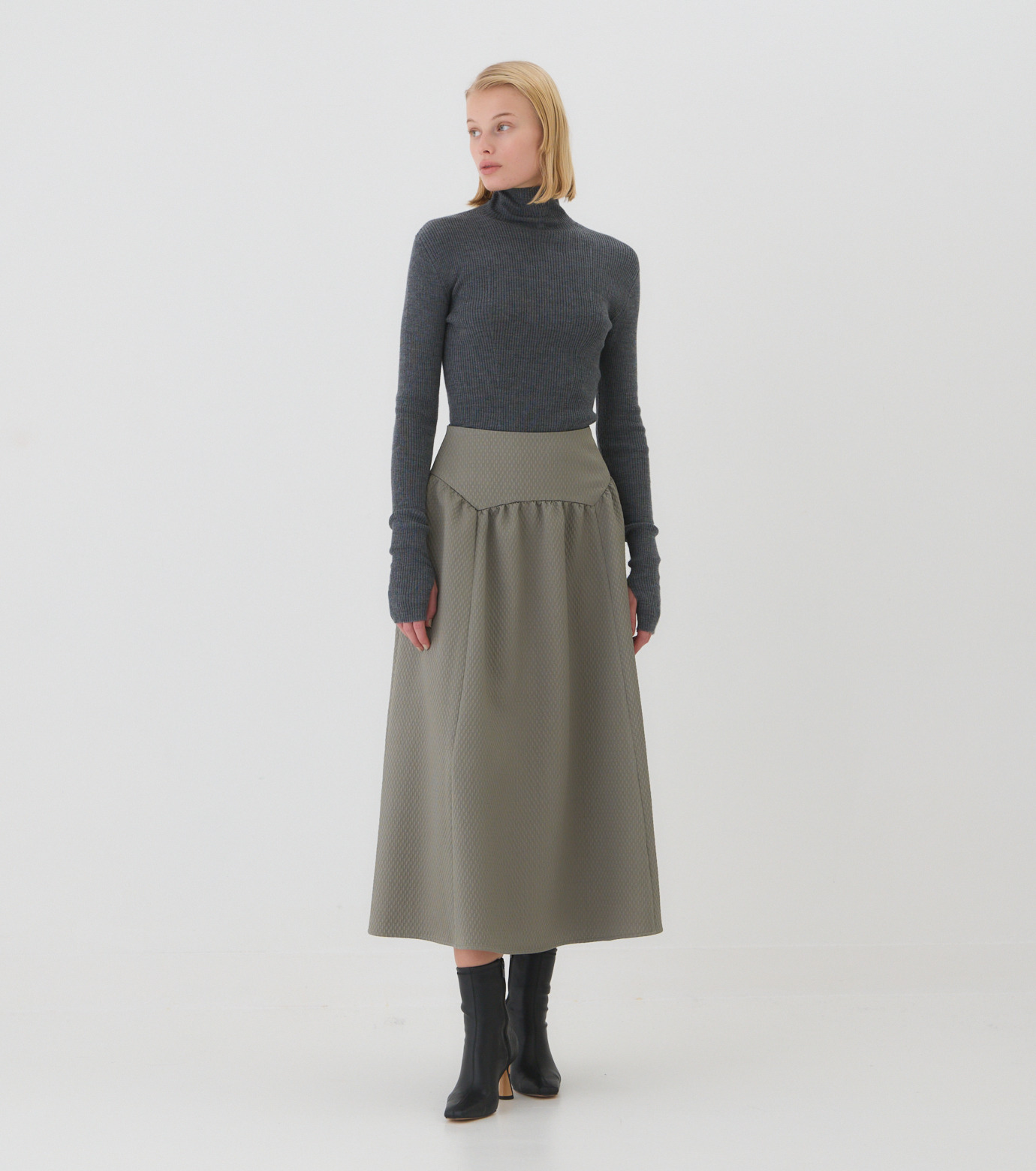 ★ルシェルブルー★テーラーコート★36サイズ ル シェル ブルー - LE CIEL BLEU | Tailored Long | RESTIR