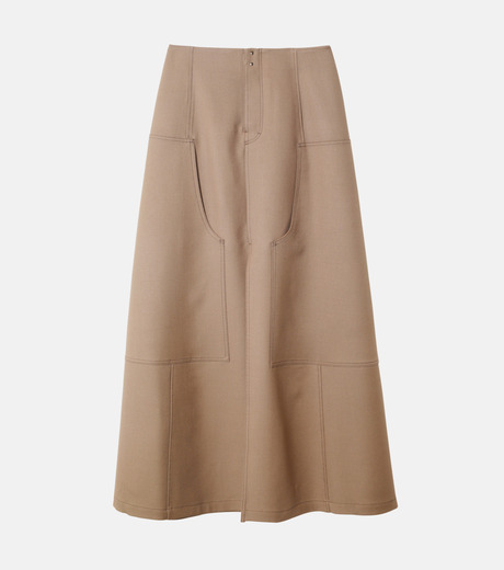 アイレネ - IRENE | Double Knees Work Skirt-Camel-34の通販 | RESTIR