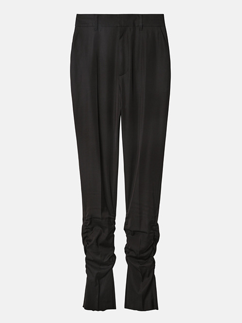 新品タグ付☆ルシェルブルーパンツ 25A68101 サイズ34 ル シェル ブルー - LE CIEL BLEU | Gathered Skinny | RESTIR