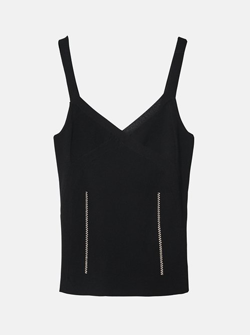 アイレネ - IRENE | Monica Knit Camisole-Black-36の通販 | RESTIR  