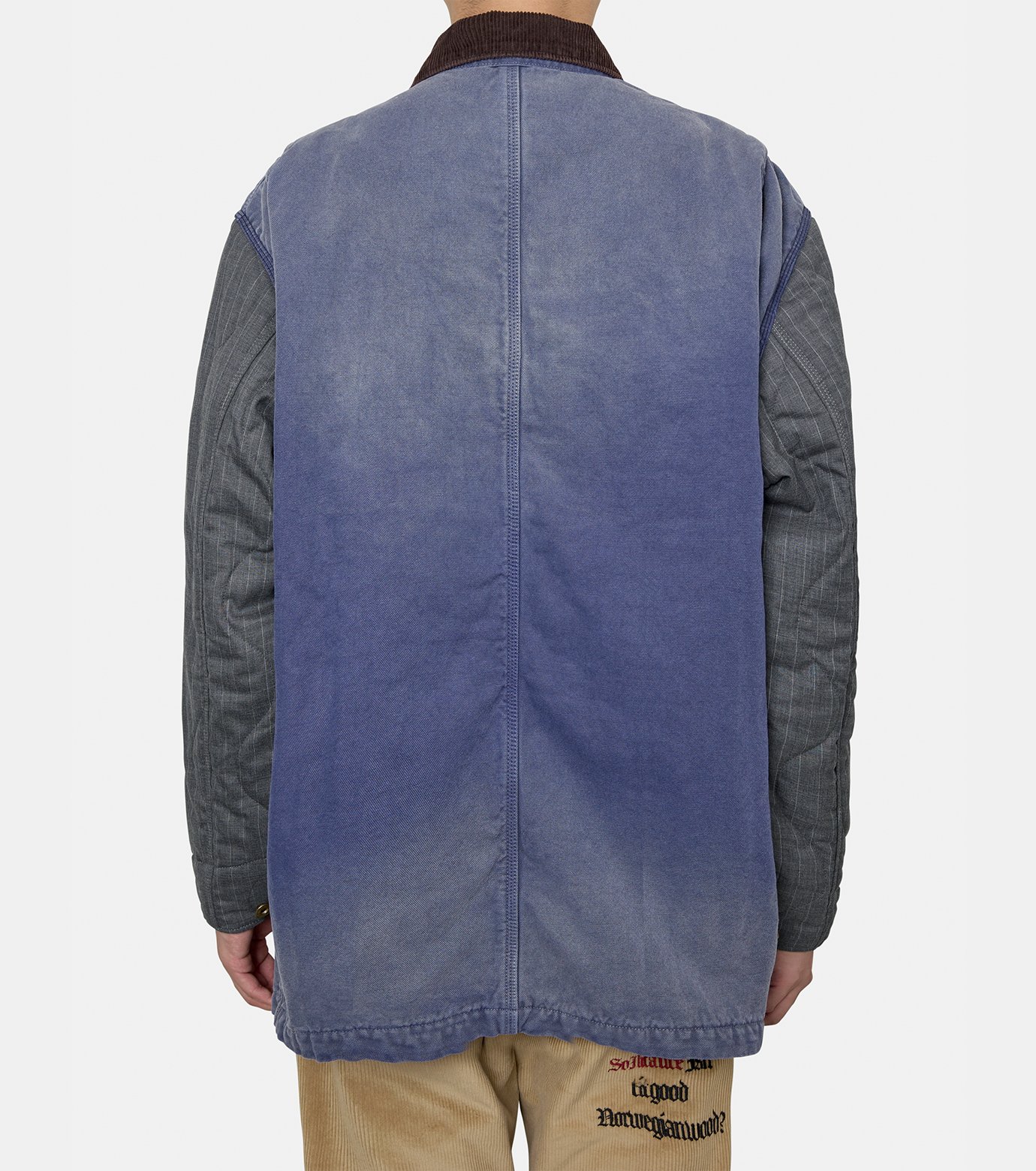 コッキ - KHOKI | Vintage-effect work coat-Blue-2の通販 | RESTIR 
