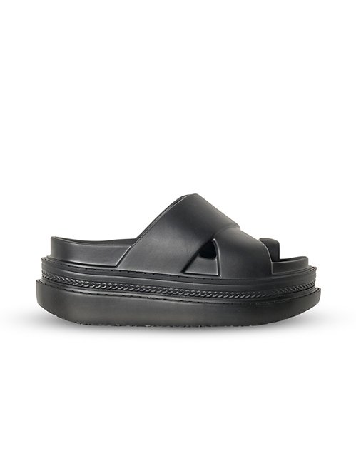 サカイ - sacai | Foam Multiple Sole Sandals-Black-36の通販