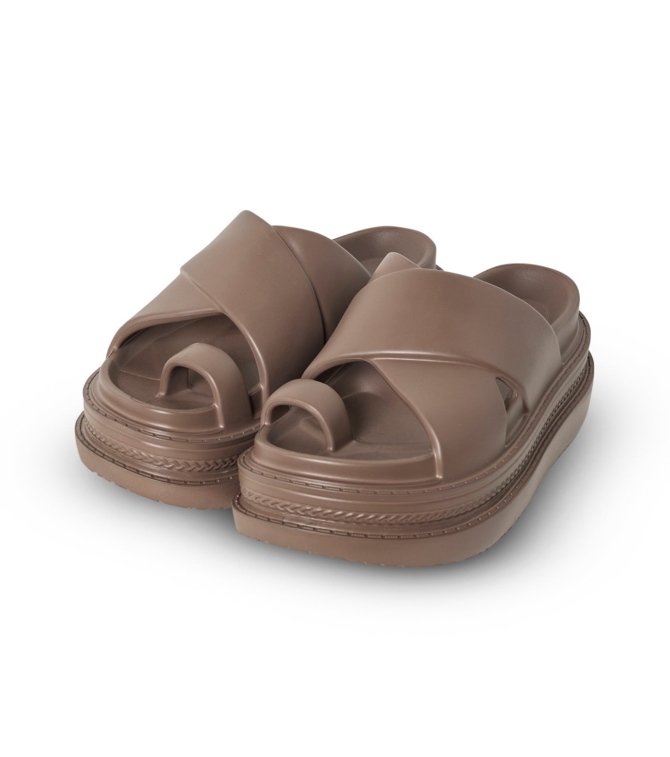 サカイ - sacai | Foam Multiple Sole Sandals-Brown-36の通販