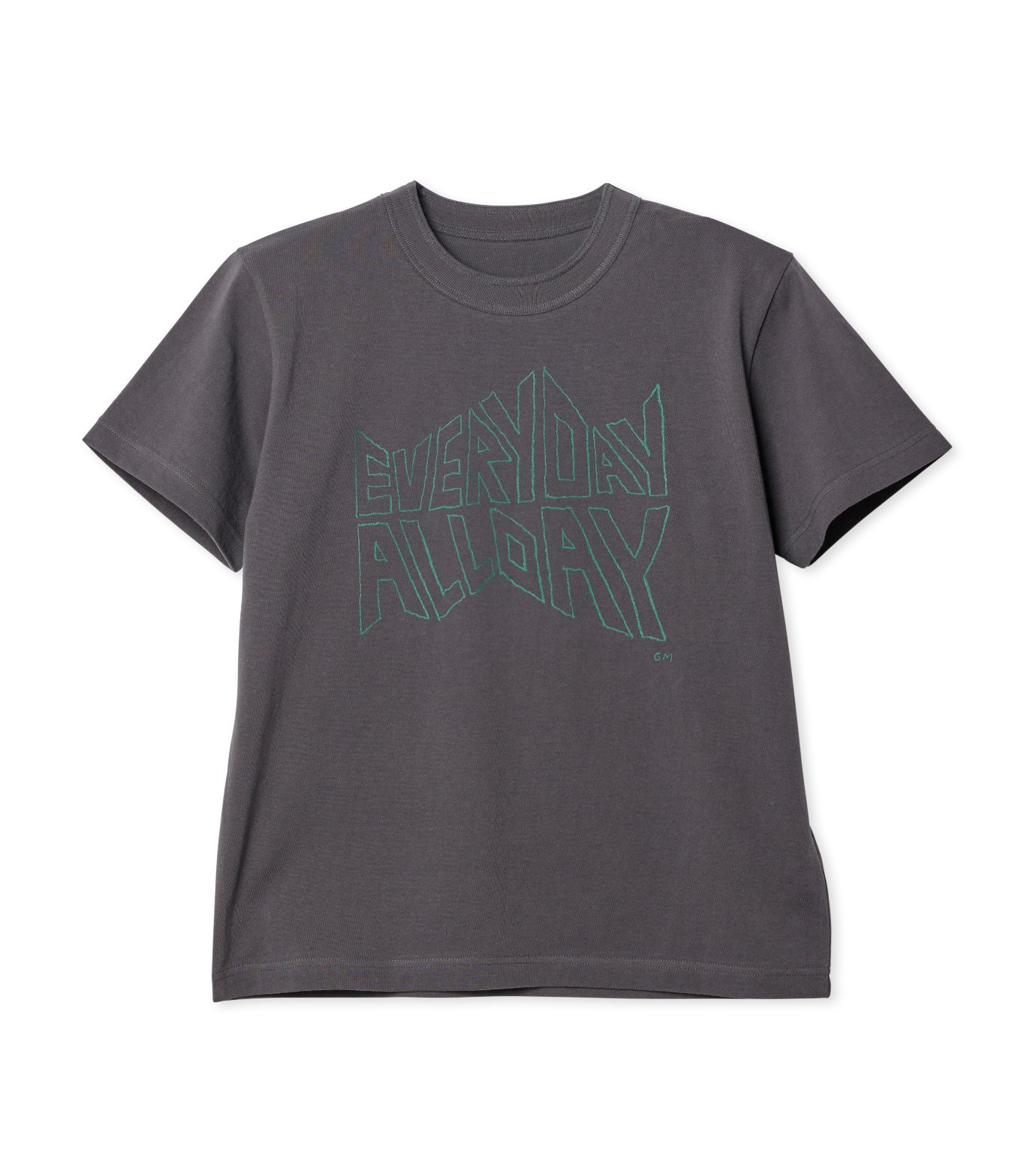 サカイ - sacai | geoff sacai Print T-Shirt-Charcoal | RESTIR リステア