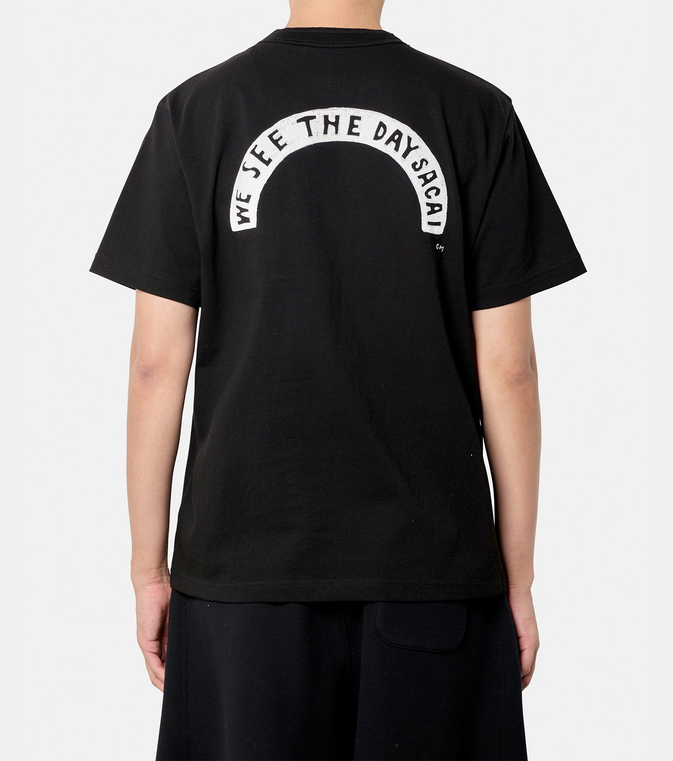 サカイ - sacai | geoff sacai Print T-Shirt-Black-1の通販 | RESTIR