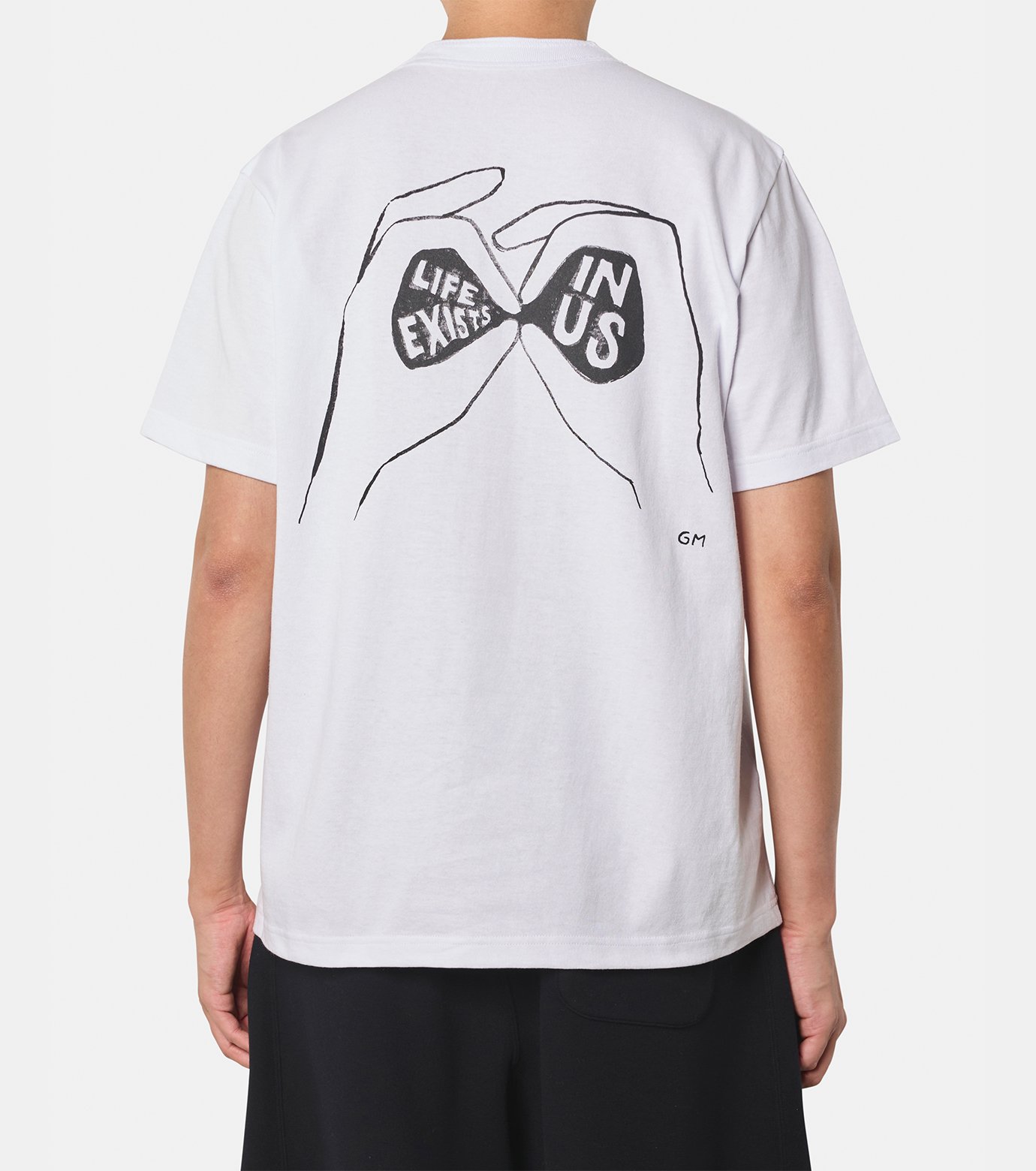 サカイ - sacai | geoff sacai Embroidery T-Shirt-White-1の通販