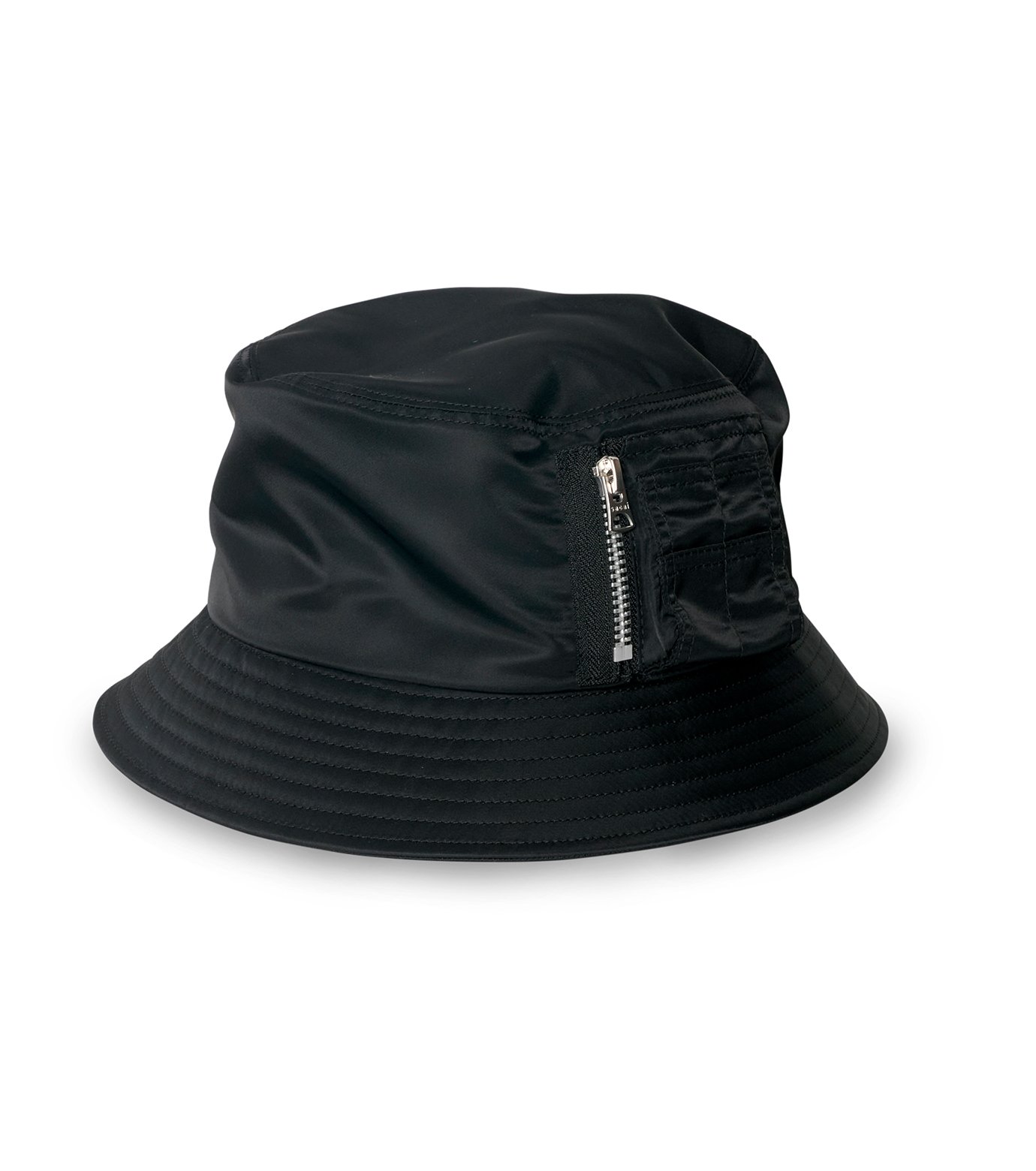 サカイ - sacai | Single Brim Pocket Hat-Black-1の通販 | RESTIR
