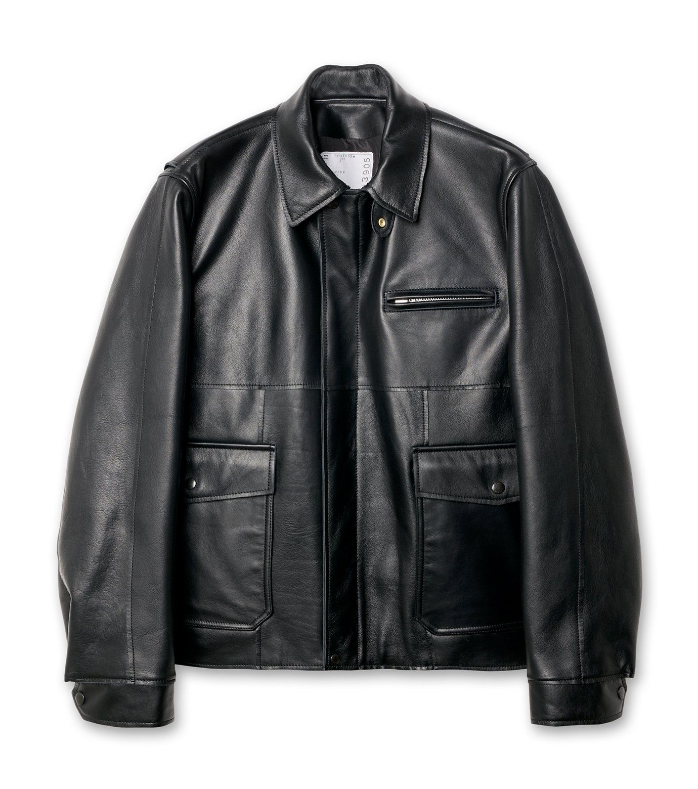 サカイ - sacai | Leather Blouson-Black-1の通販 | RESTIR リステア