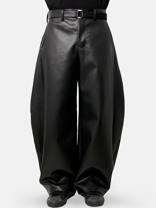 入手困難★sacaiサカイ★11万Faux Leather Pants 2 サカイ - sacai | Faux Leather Pants-Black-2の通販 | RESTIR リステア