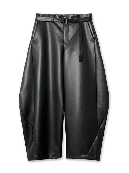 サカイ - sacai | Faux Leather Pants-Black-1の通販 | RESTIR リステア