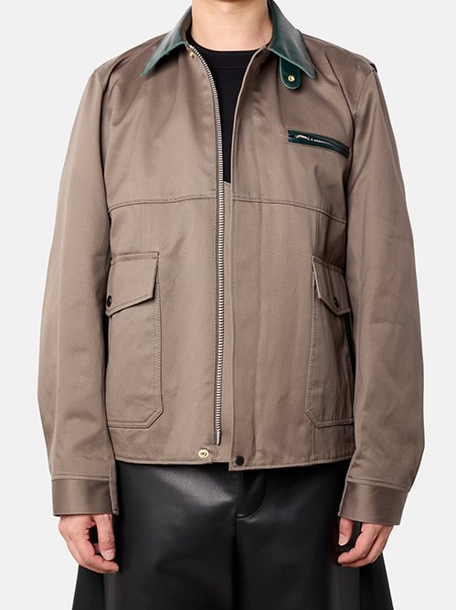サカイ - sacai | Cotton Chino Blouson-Gray-4の通販 | RESTIR リステア