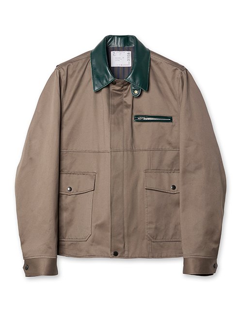サカイ - sacai | Cotton Chino Blouson-Gray-4の通販 | RESTIR リステア