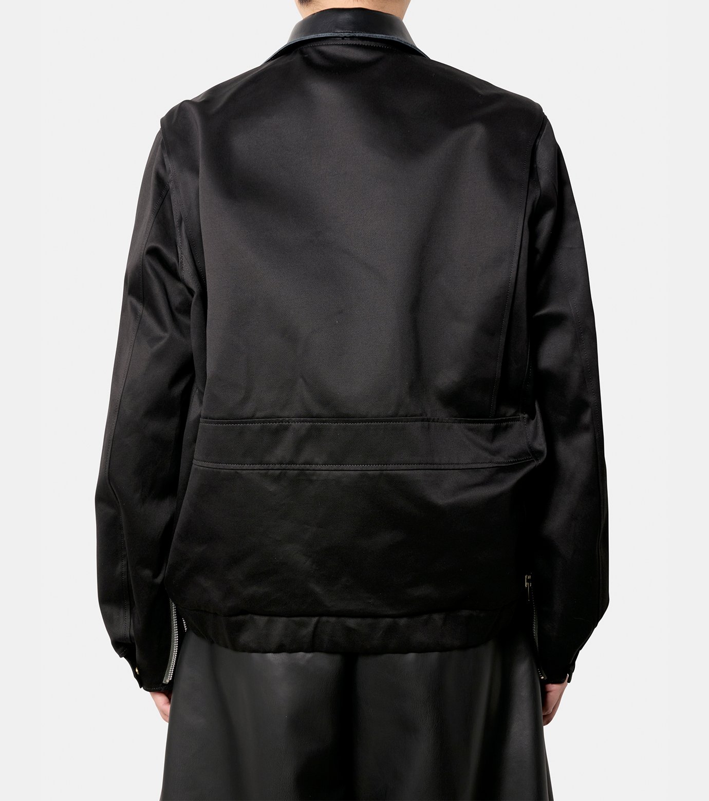サカイ - sacai | Cotton Chino Blouson-Black-2の通販 | RESTIR リステア