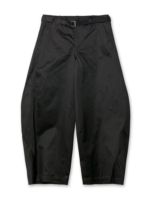 サカイ - sacai | Cotton Chino Pants-Black-1の通販 | RESTIR リステア