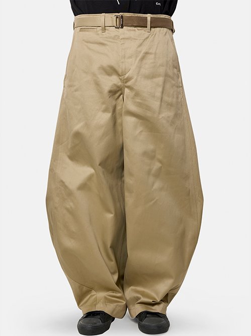 サカイ - sacai | Cotton Chino Pants-Beige-1の通販 | RESTIR リステア