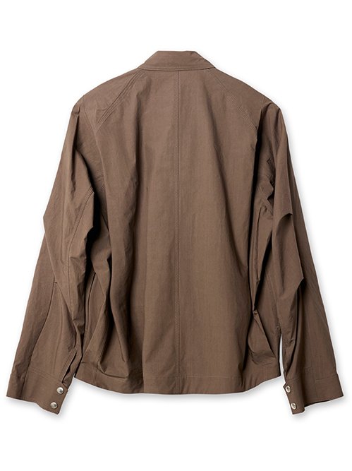 サカイ - sacai | Cotton Typewriter Jacket-Charcoal | RESTIR リステア