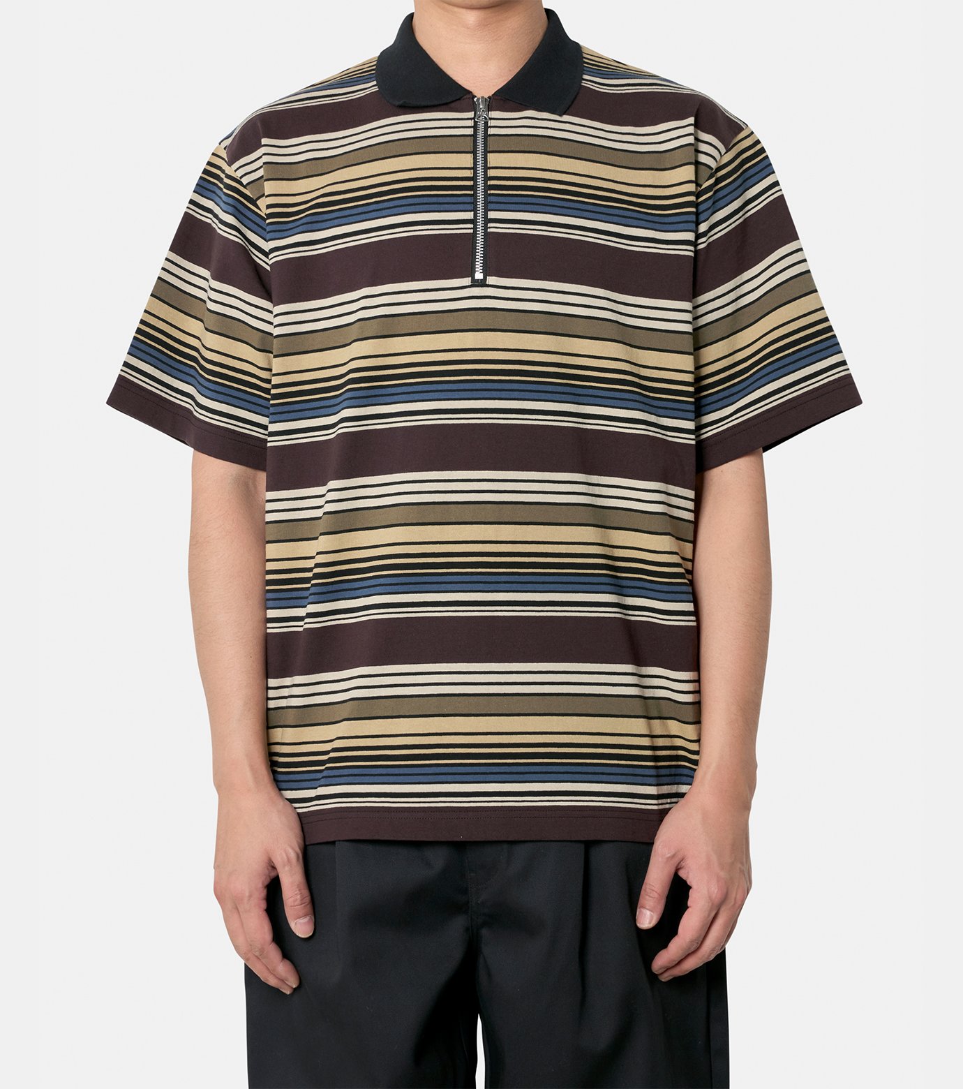 サカイ - sacai | Horizontal Stripe T-Shirt-Brown-4の通販 | RESTIR 