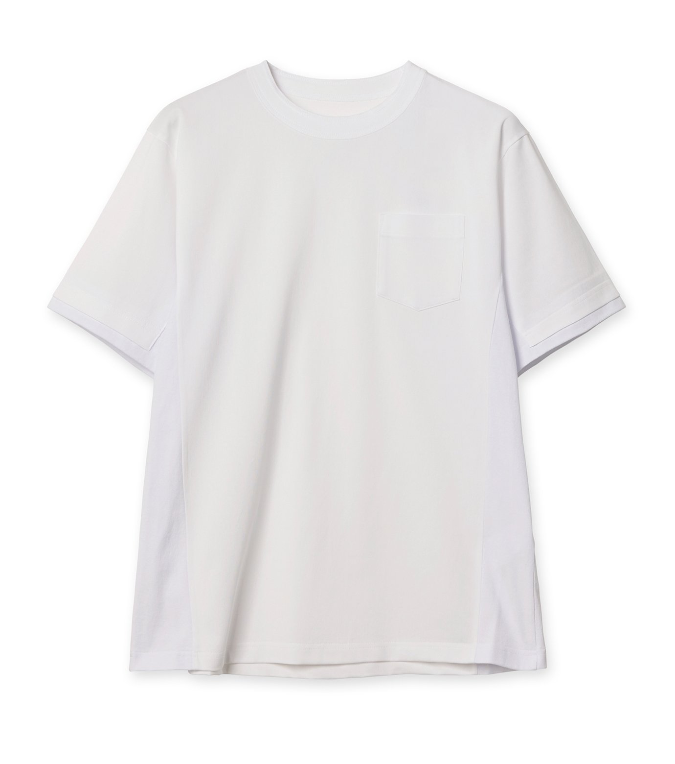サカイ - sacai | Cotton Jersey T-Shirt-White-1の通販 | RESTIR リステア
