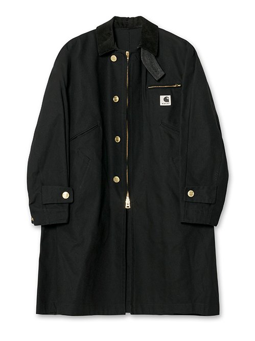sacai SOLID SHRIVEL COAT 20-02385M 1 サカイ サカイ - sacai | Carhartt WIP Duck Coat-Black-1の通販 | RESTIR