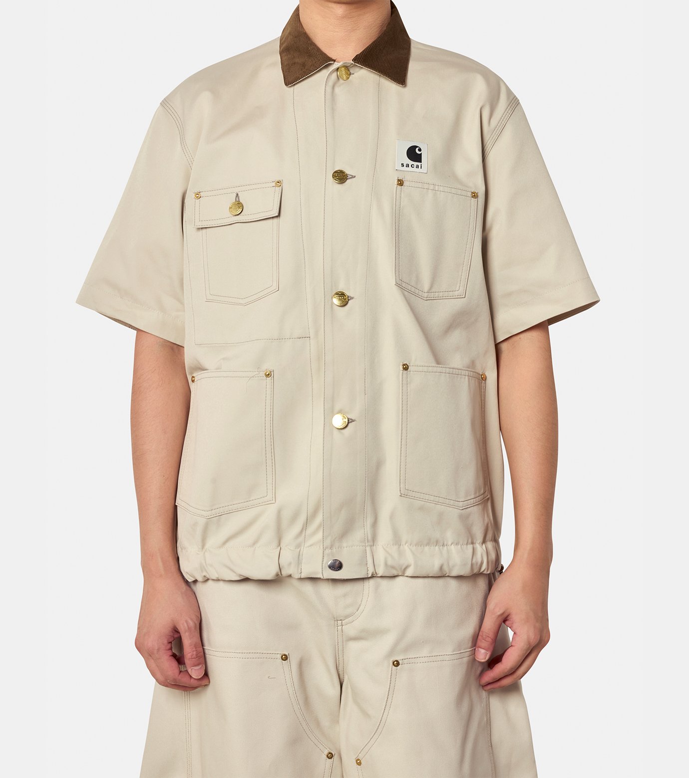サカイ - sacai | Carhartt WIP Duck Shirt-Ivory-1の通販 | RESTIR