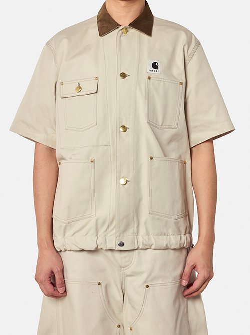 サカイ - sacai | Carhartt WIP Duck Shirt-Ivory-1の通販 | RESTIR