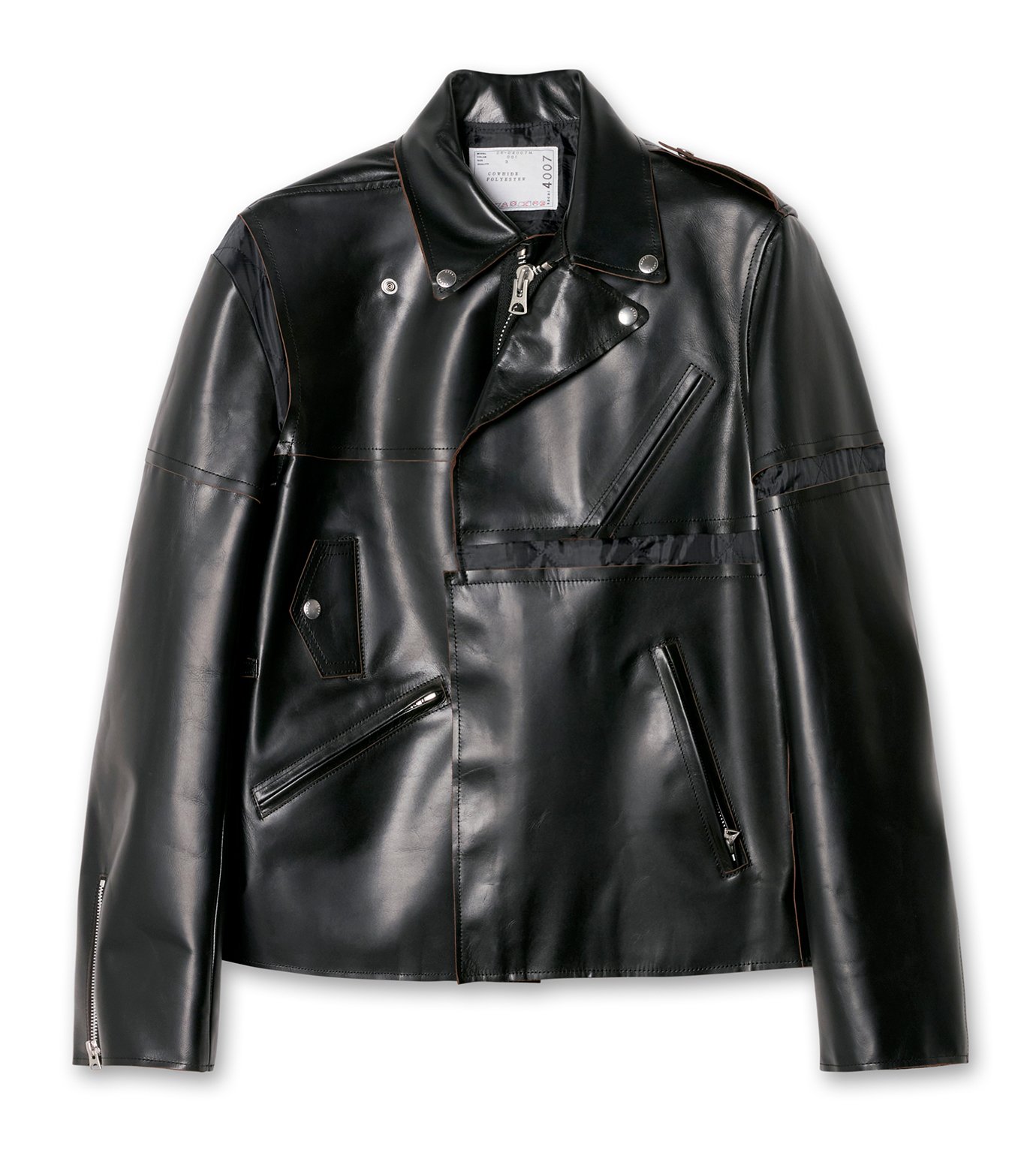 サカイ - sacai | Leather Jacket-Black-1の通販 | RESTIR リステア