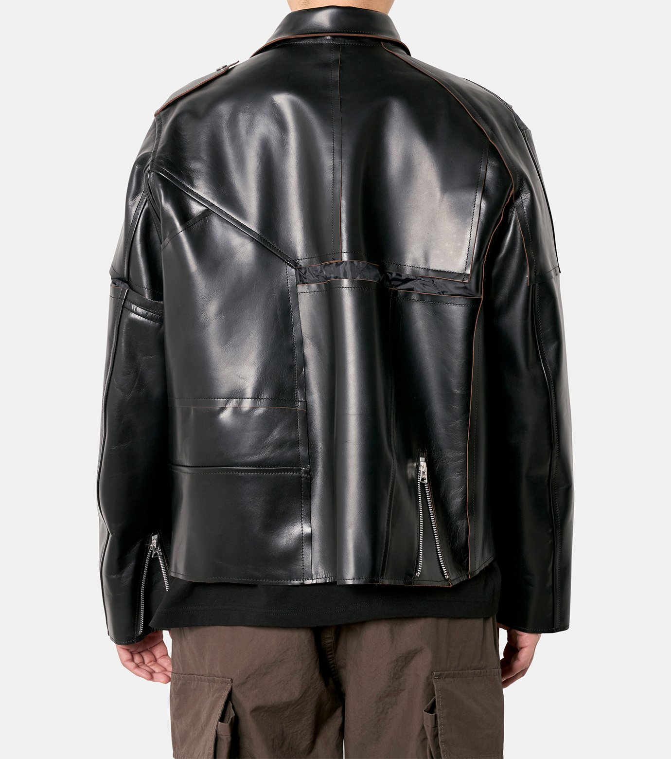 サカイ - sacai | Leather Jacket-Black-1の通販 | RESTIR リステア