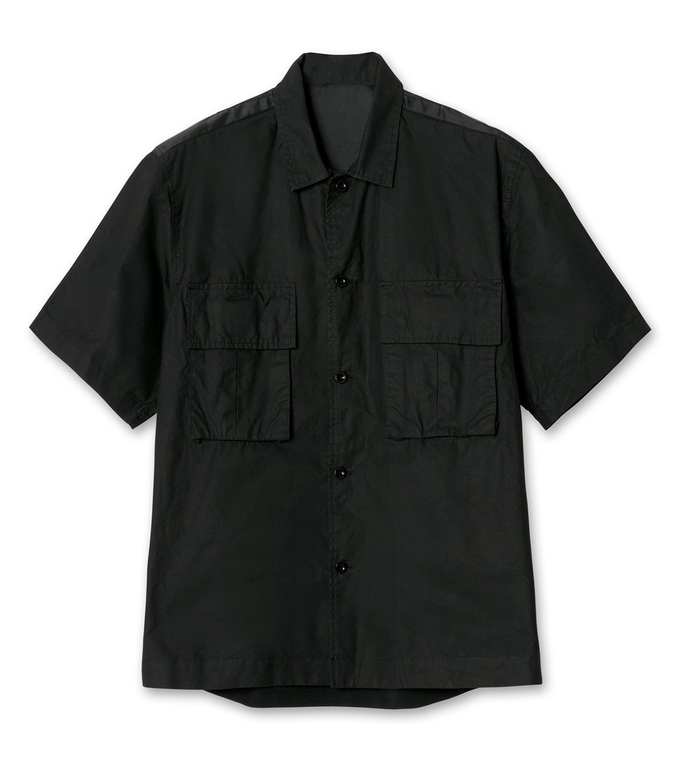 サカイ - sacai | Cotton Weather Shirt-Black-2の通販 | RESTIR リステア