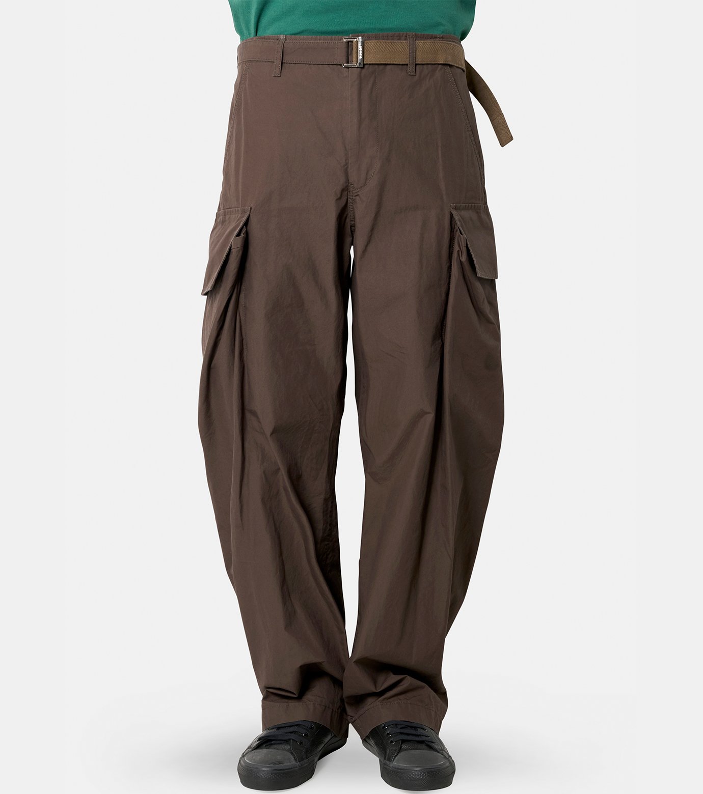 sacai サカイ /Cotton Weather Mix/ボトム/カーキ サカイ - sacai | Cotton Weather Pants-Khaki-1の通販 | RESTIR リステア