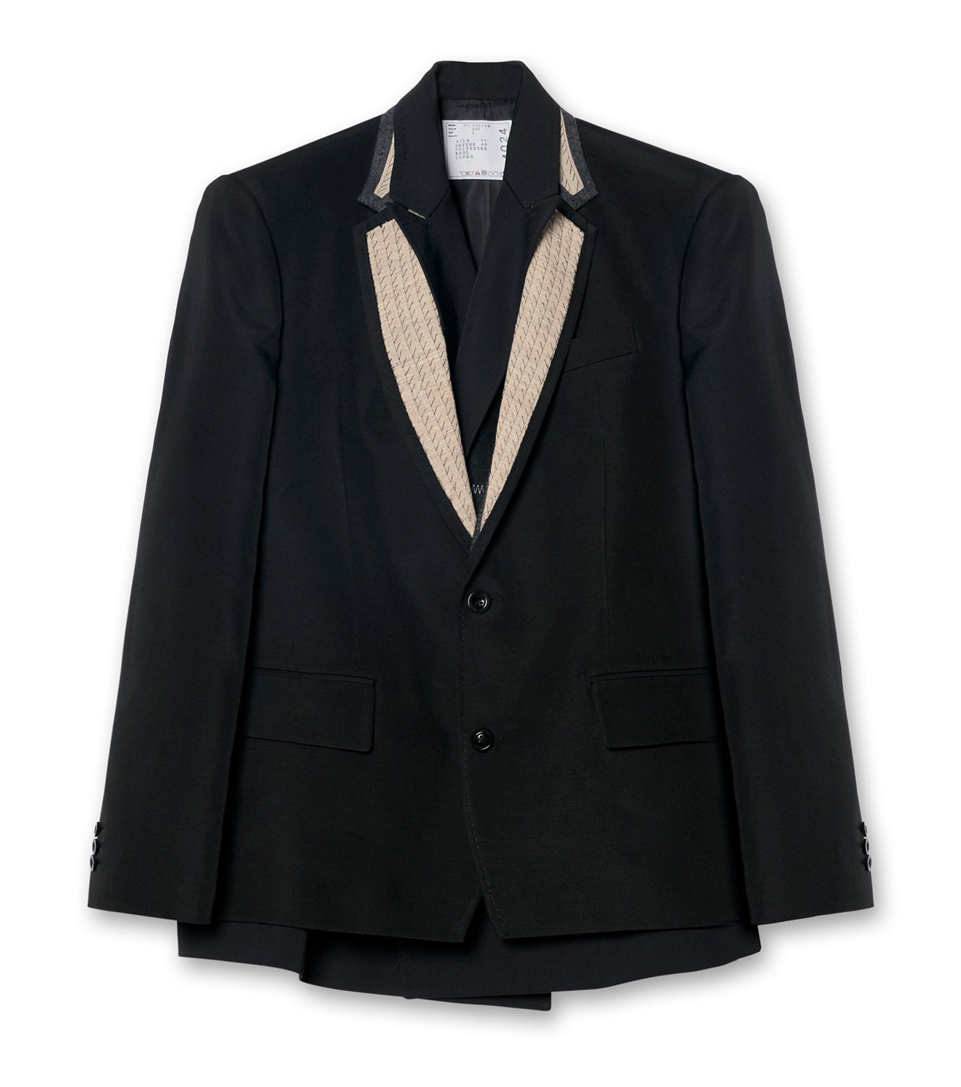 サカイ - sacai | Double-Faced Silk CottonxDoeskin | RESTIR リステア