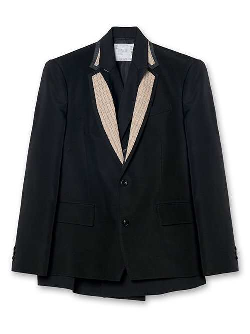 サカイ - sacai | Double-Faced Silk CottonxDoeskin | RESTIR リステア