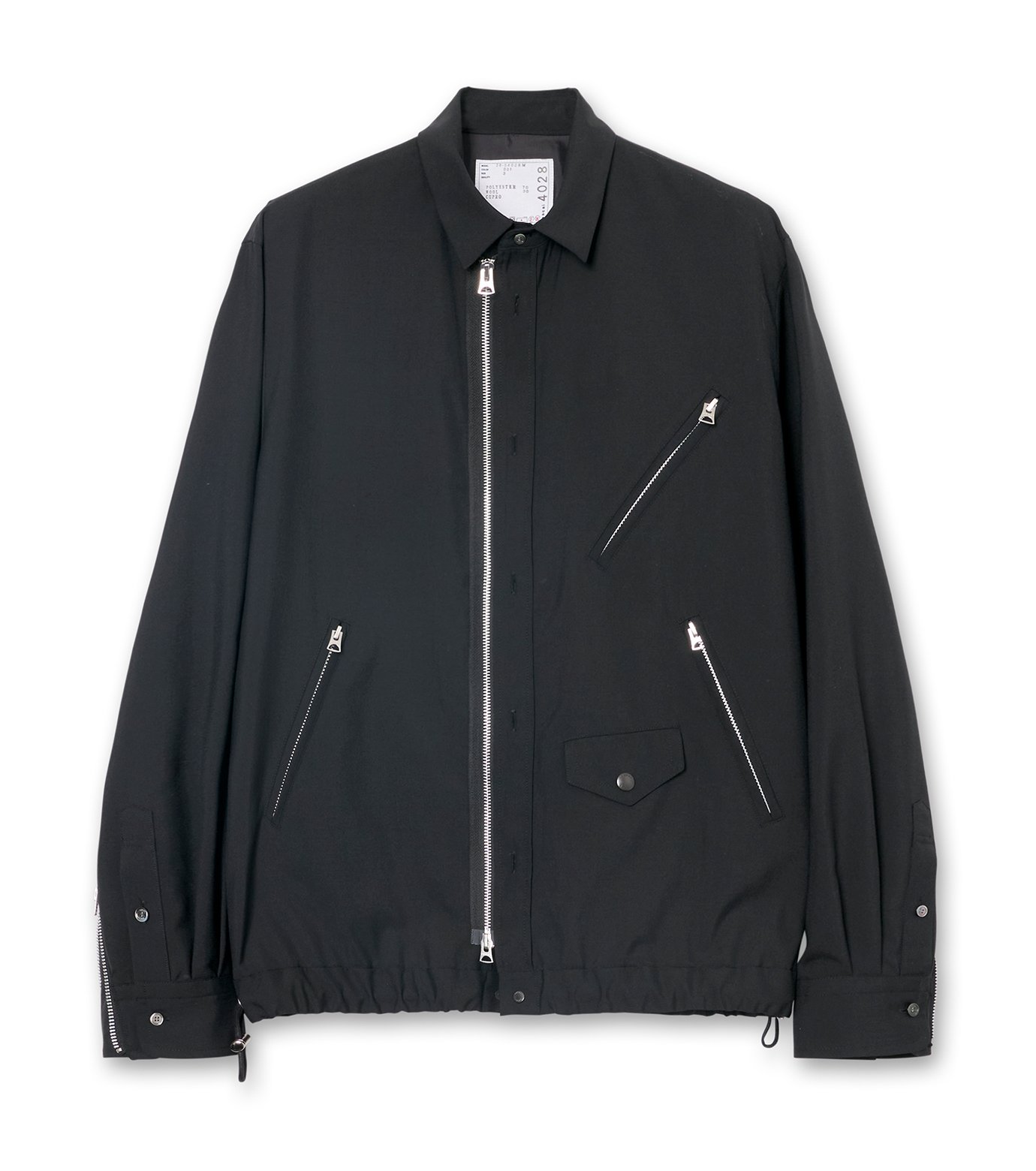 サカイ - sacai | Suiting Blouson-Black-1の通販 | RESTIR リステア