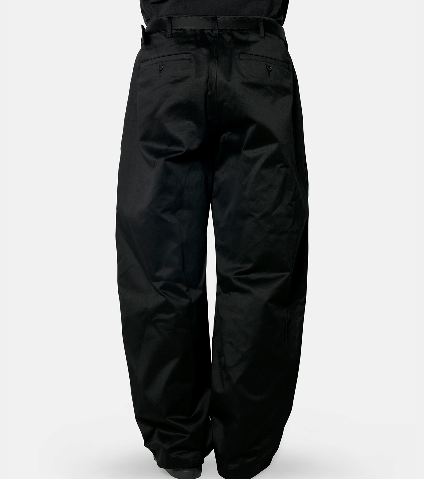 サカイ - sacai | Cotton Chino Pants-Black-1の通販 | RESTIR リステア