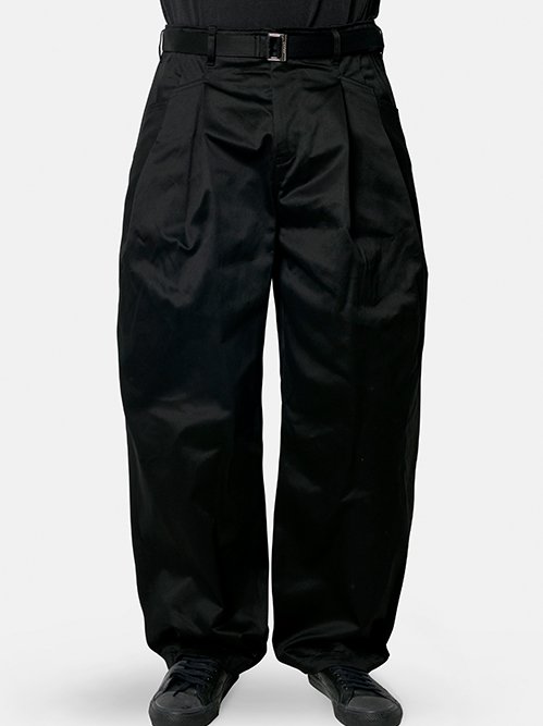 サカイ - sacai | Cotton Chino Pants-Black-1の通販 | RESTIR リステア