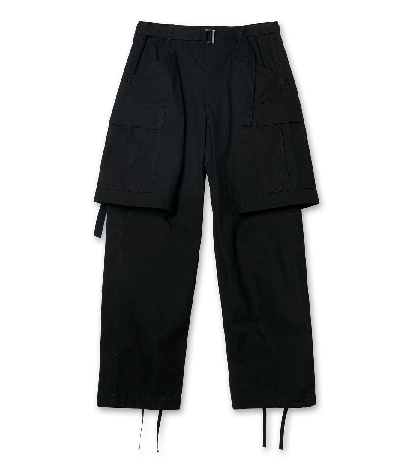 サカイ - sacai | Rip Stop Pants-Black-1の通販 | RESTIR リステア