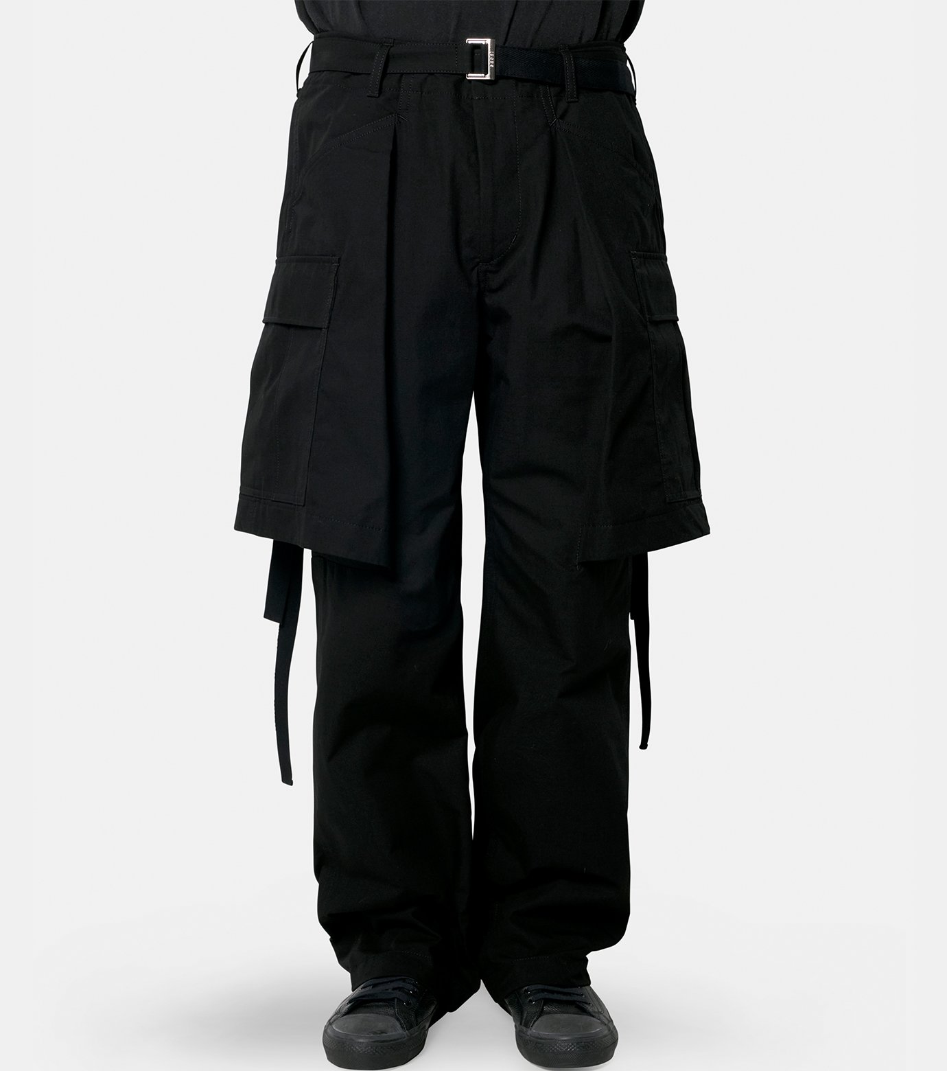 サカイ - sacai | Rip Stop Pants-Black-1の通販 | RESTIR リステア