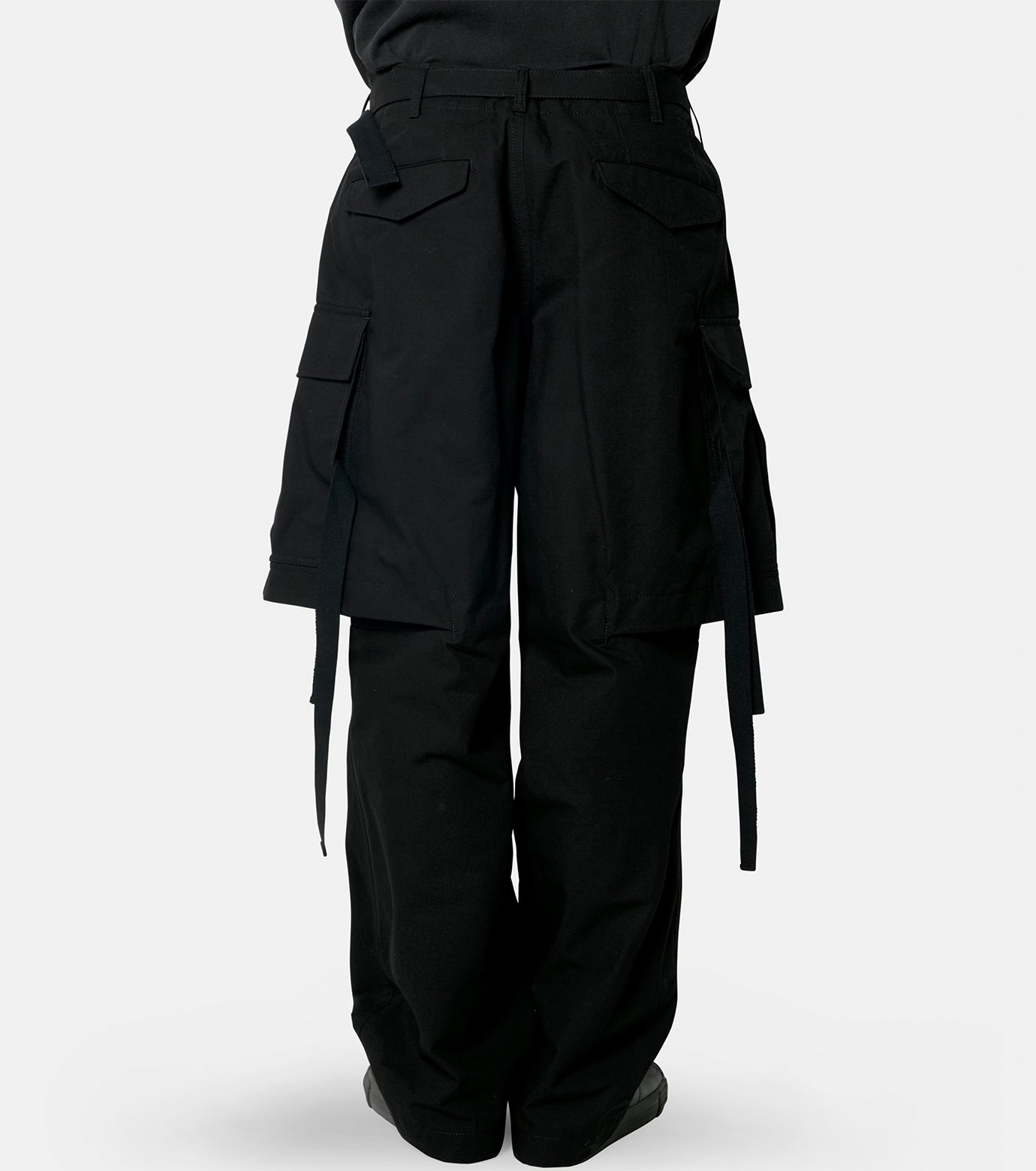 サカイ - sacai | Rip Stop Pants-Black-1の通販 | RESTIR リステア