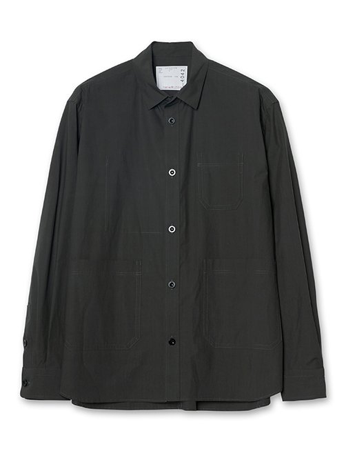 サカイ - sacai | Cotton Typewriter Shirt-Khaki-1の通販 | RESTIR