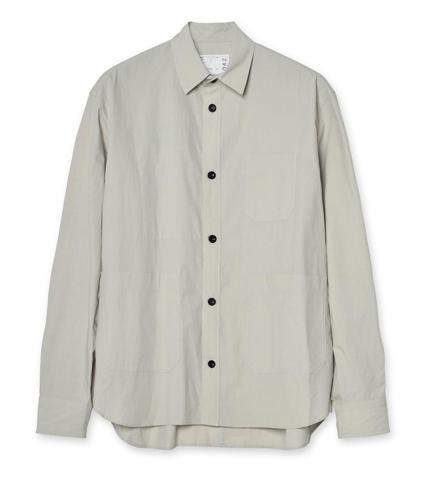 サカイ - sacai | Cotton Typewriter Shirt-Ivory-1の通販 | RESTIR 