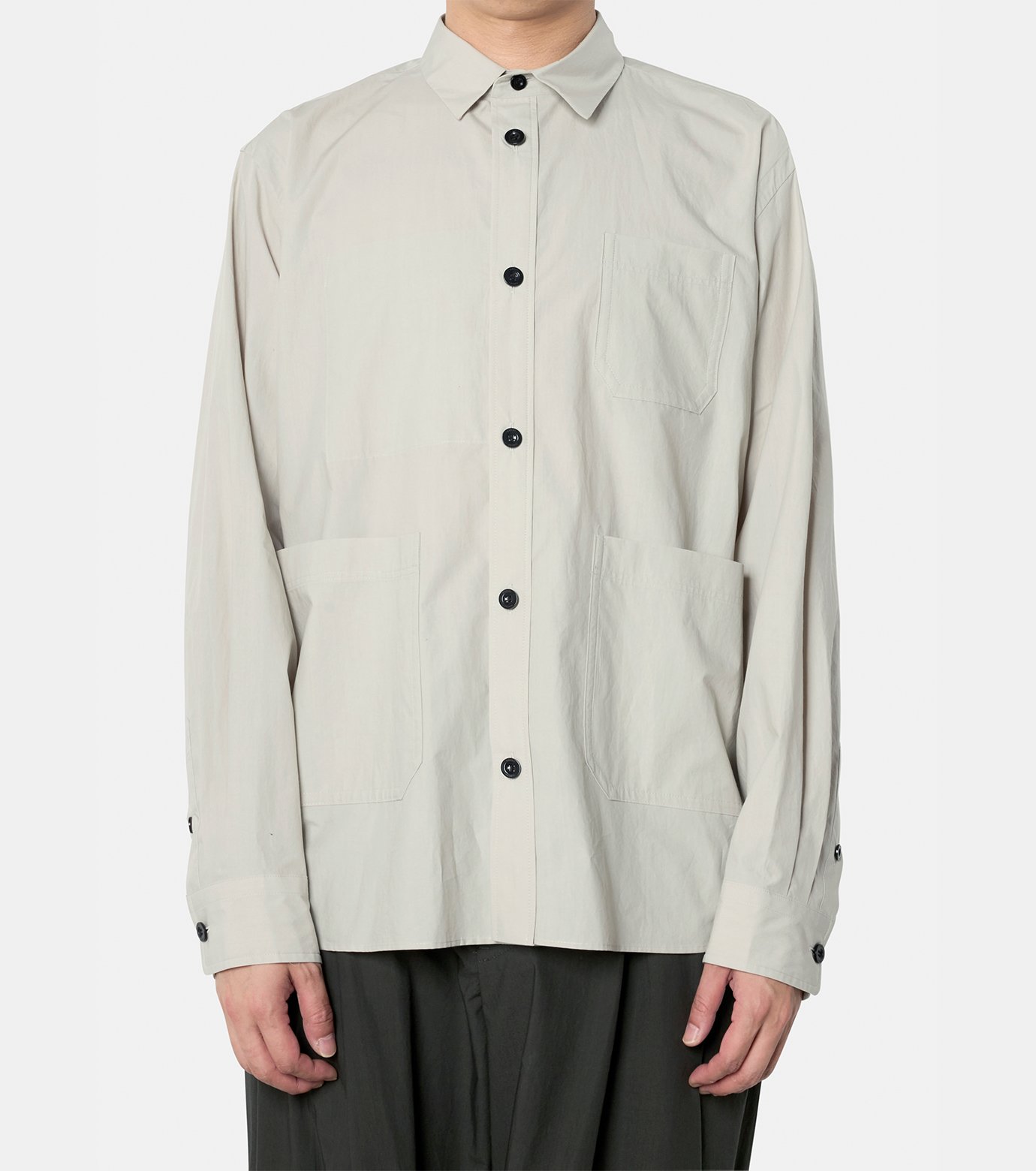 サカイ - sacai | Cotton Typewriter Shirt-Ivory-1の通販 | RESTIR 
