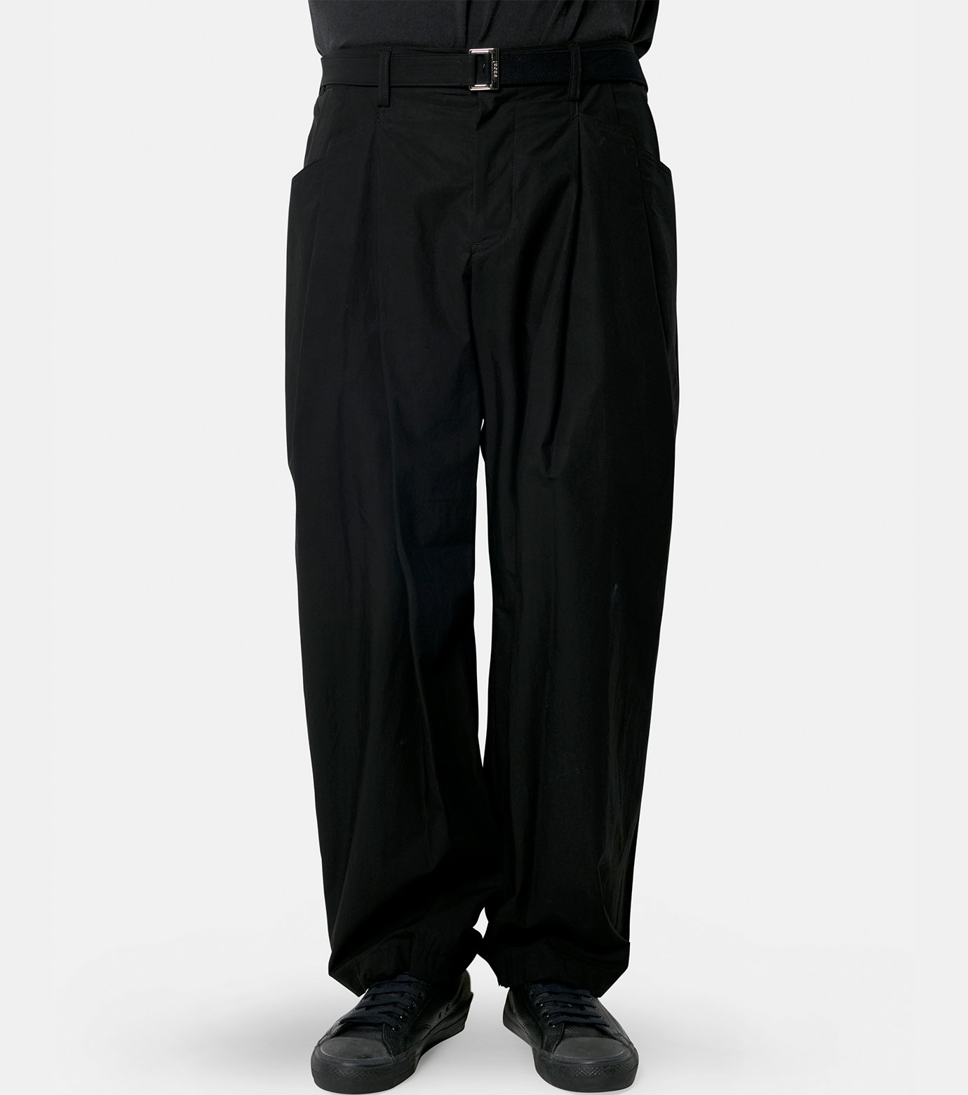 サカイ - sacai | Cotton Typewriter Pants-Black-1の通販 | RESTIR