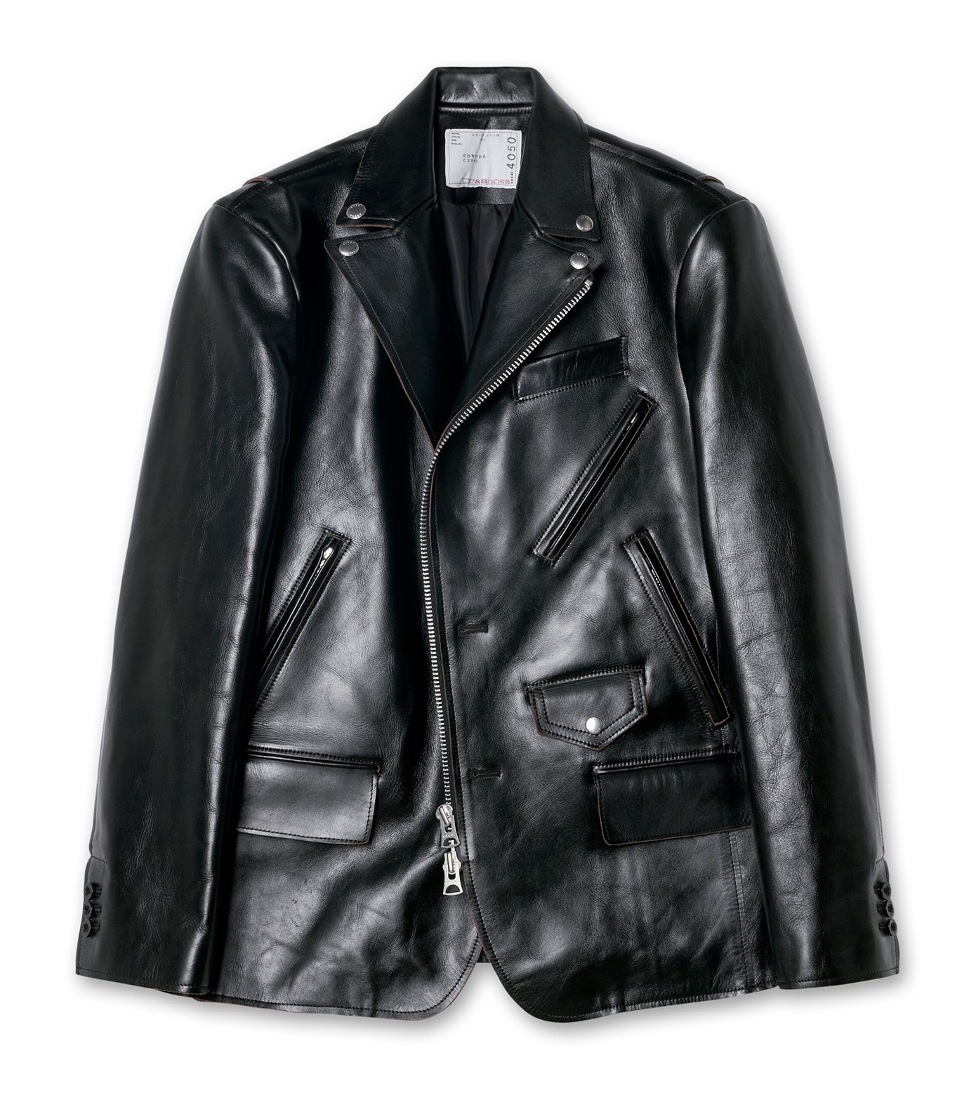 サカイ - sacai | Leather Jacket-Black-1の通販 | RESTIR リステア