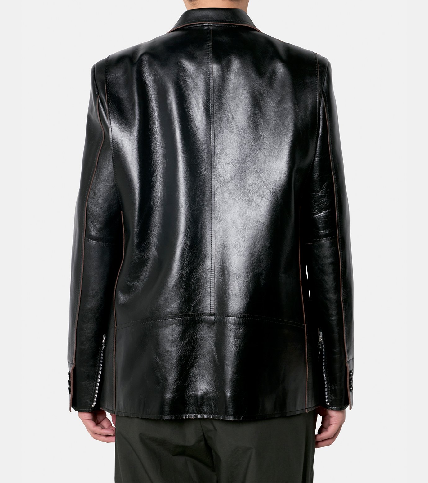 サカイ - sacai | Leather Jacket-Black-1の通販 | RESTIR リステア